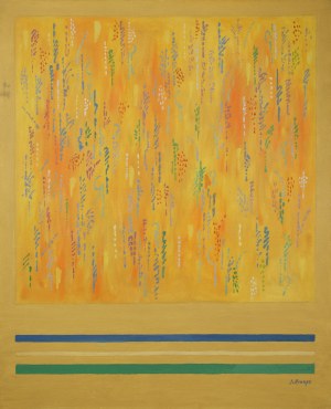 Janina KRAUPE-ŚWIDERSKA (1921-2016), Światła jesieni, 1990
