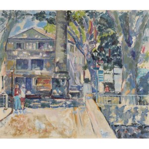 Teresa WALLIS-JONIAK (b. 1926), Square with a column, 2008