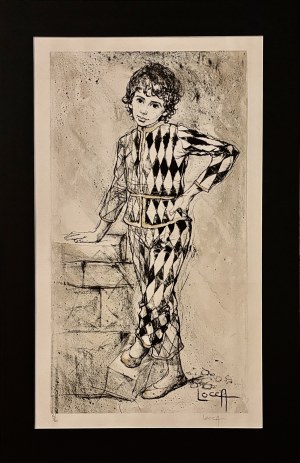 Bernard Locca (1926-1997) Harlequin 1980 (1965)