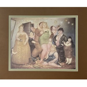 Fernando Botero (1932 - 2023) Raquel Vega's House (La casa de Raquel Vega) 1983.
