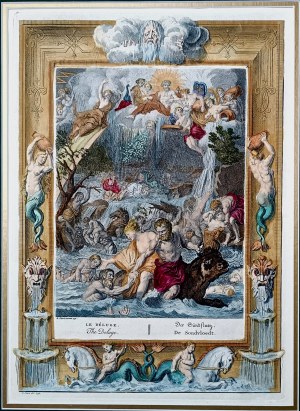 Bernard Picart (1673 - 1733), Potop - Scena mitologiczna, 1731