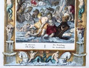 Bernard Picart (1673 - 1733), Potop - Scena mitologiczna, 1731
