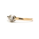1940s. Diamond ring