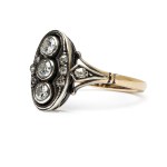 1930s. Art déco ring