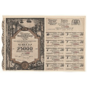 Towarzystwo Przemysłu Węglowego w Polsce S.A., quota collettiva di 25.000 marchi polacchi (25 x 1.000 marchi), Emissione V