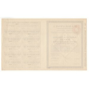 Warszawska Kinematograficzna S.A., Anteil 100 PLN