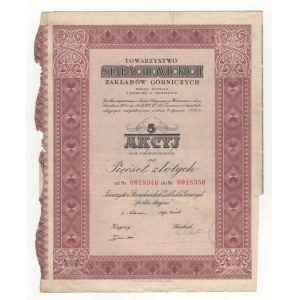 Society of Starachowickie Zakłady Górnicze S.A., collective action 500 zlotys (5 x 100 zlotys).