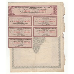 Society of Starachowickie Zakłady Górnicze S.A., collective action 500 zlotys (5 x 100 zlotys).