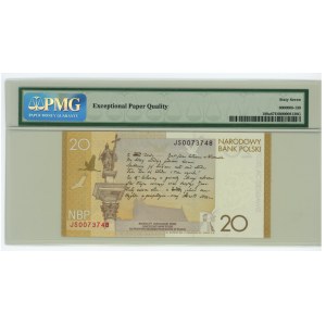 20 Gold 2009, Julius Slovak, PMG 67 EPQ