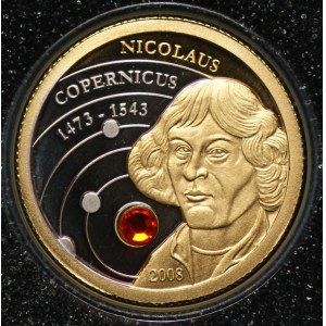 Cookinseln, $10 2008, Nikolaus Kopernikus, Au 999