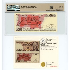 100 Gold 1982, HH series, PMG 66 EPQ, Lucow Collection