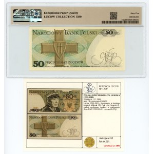 50 Gold 1988, GB series, PMG 65 EPQ, Lucow Collection