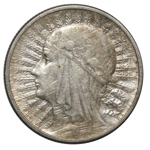 II RP, 2 zloty 1934 Testa di donna