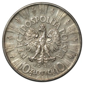 II RP, 10 zloty 1935, Józef Piłsudski