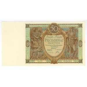 50 zloty 1929, serie EG