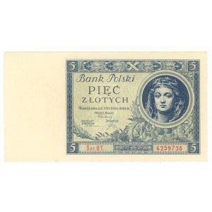 5 złotych 1930, seria BT