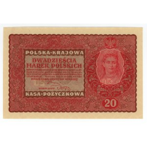 20 marchi polacchi 1919, 2a serie CO