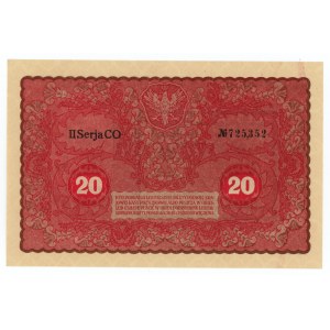 20 marchi polacchi 1919, 2a serie CO