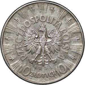 II RP, 10 zloty 1935, Józef Piłsudski