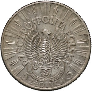 II RP, 5 zloty 1934, Piłsudski Strzelecki