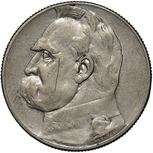 II RP, 5 zloty 1934, Józef Piłsudski