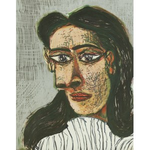 Pablo Picasso (1881 Málaga - 1973 Mougins), Portrait of Dora Maar, 1971.