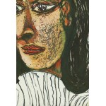 Pablo Picasso (1881 Málaga - 1973 Mougins), Portrait of Dora Maar, 1971.