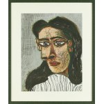 Pablo Picasso (1881 Málaga - 1973 Mougins), Portrait of Dora Maar, 1971.