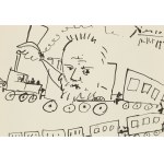 Pablo Picasso (1881 Málaga - 1973 Mougins), Le train de Victor Hugo, 1951.