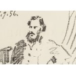Pablo Picasso (1881 Málaga - 1973 Mougins), Ritratto di Leo Tolstoj, 1956