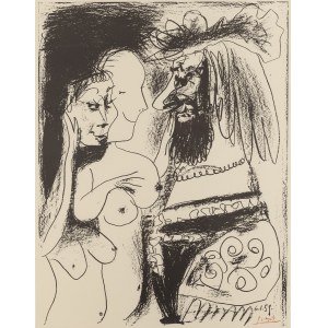 Pablo Picasso (1881 Malaga - 1973 Mougins), Le vieux Roi, 1959