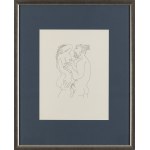 Pablo Picasso (1881 Málaga - 1973 Mougins), Double Nude from the Tastes of Happiness series, 1970