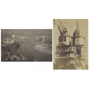 Jan BUŁHAK (1876-1950), Para zdjęć Wilna. Z cyklu:  Wilno w fotografiach Jana Bułhaka.