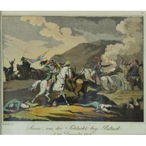 Johann Lorenz RUGENDAS (1775-1826), [Bitwa pod Pułtuskiem] Scene aus der schlacht bey Pułtusk d. 24 Dezember. 1806., 1807