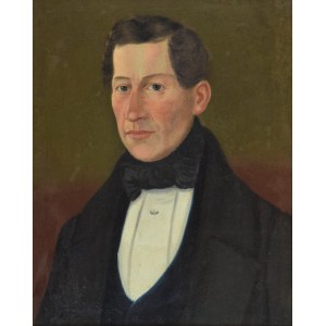 Artysta niezidentyfikowany, Portret mężczyzny w smokingu, XIX