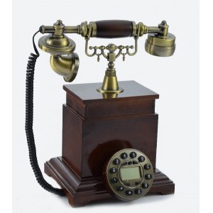 Telefon w stylu retro