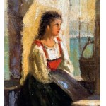 SCUOLA NAPOLETANA, Young Girl at the Well