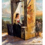 SCUOLA NAPOLETANA, Young Girl at the Well
