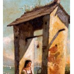 SCUOLA NAPOLETANA, Young Girl at the Well