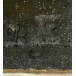 UNIDENTIFIED SIGNATURE, Allegory with a child, still life with flowers and fruit