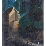 Naples with the eruption of Vesuvius