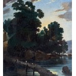 Naples with the eruption of Vesuvius