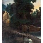 Naples with the eruption of Vesuvius