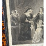 Pair of veneered frames