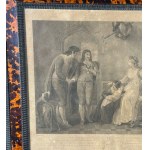 Pair of veneered frames