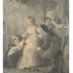 Pair of veneered frames