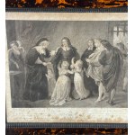 Pair of veneered frames