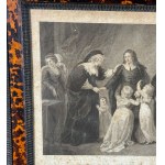 Pair of veneered frames