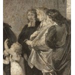 Pair of veneered frames