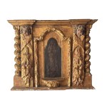 Carved and gilded wooden tabernacle